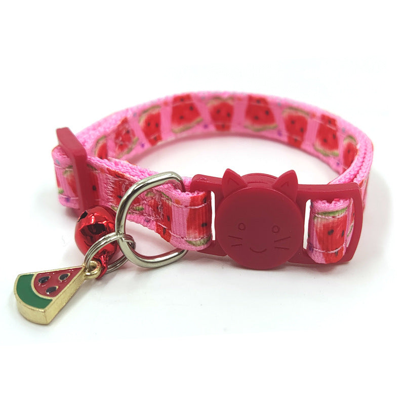 Pet Print Bell Cat Collar Strap - Pat Aegis - Image 8