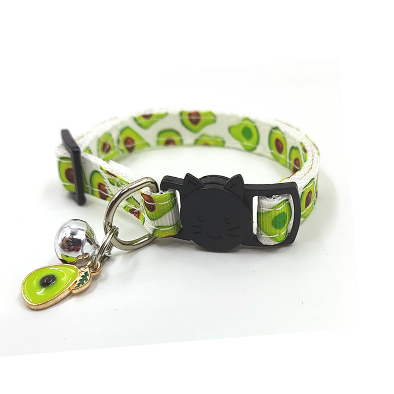 Pet Print Bell Cat Collar Strap - Pat Aegis - Image 4