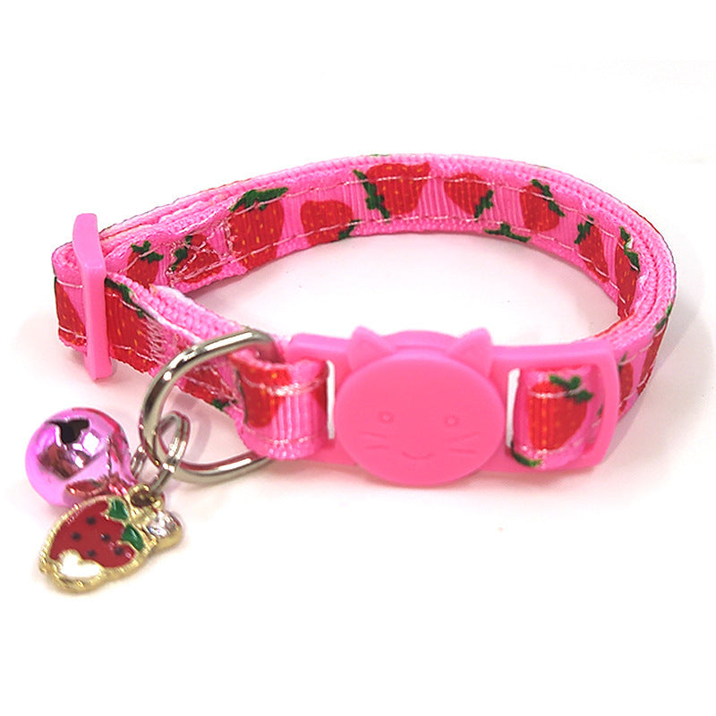 Pet Print Bell Cat Collar Strap - Pat Aegis - Image 7