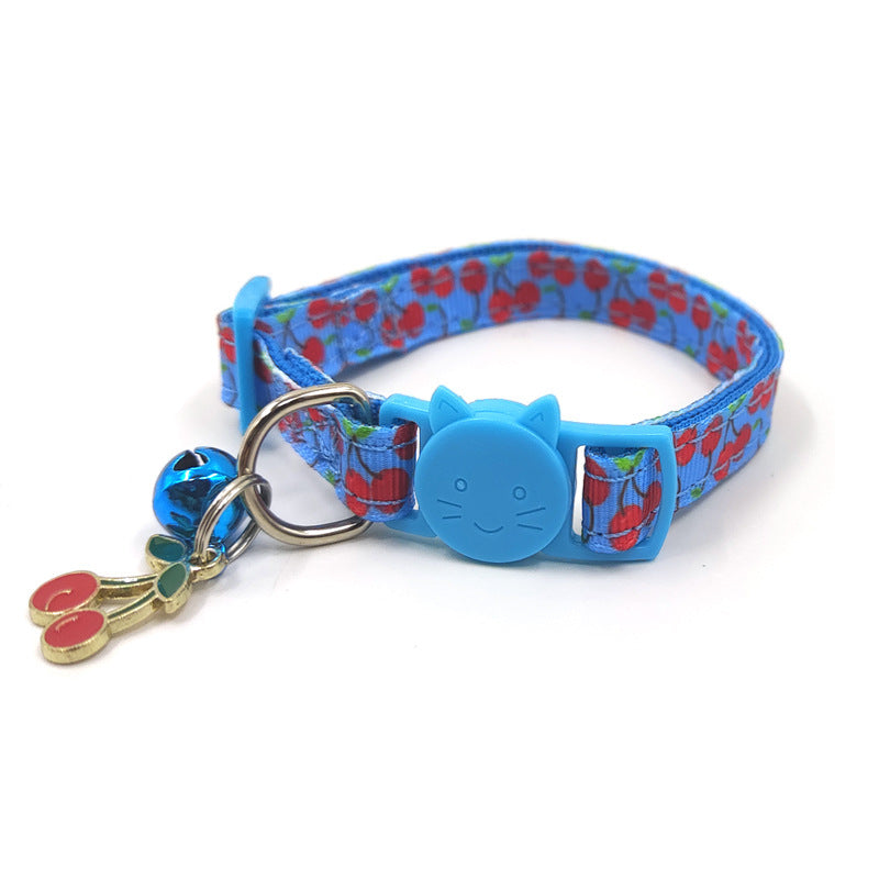 Pet Print Bell Cat Collar Strap - Pat Aegis - Image 5
