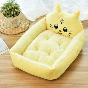 Large Pet Cat Dog Bed - 7 Colours, Warm Cozy Dog House, Soft Fleece Nest