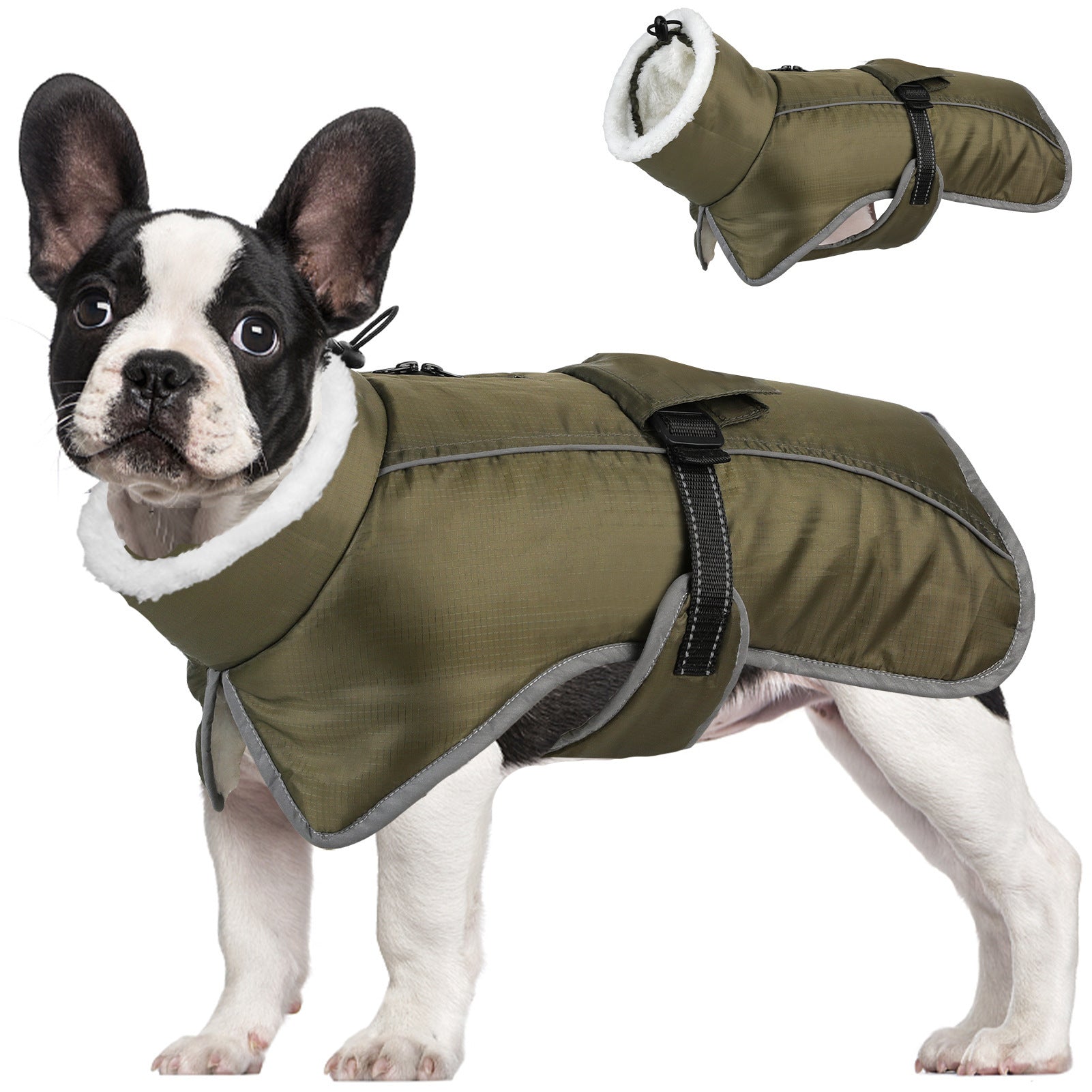 Pet Autumn And Winter Clothes - Thick Warm Waterproof Cold-Proof Cotton Coat