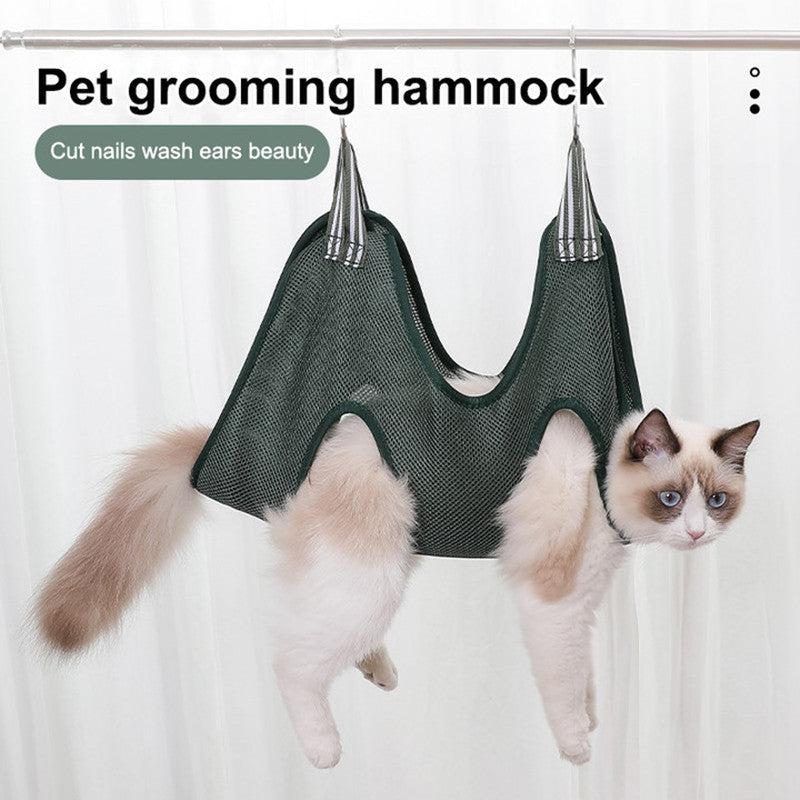 Pet Grooming Hammock Harness For Cats And Dogs - Grooming Sling For Nail & Ear Care - Image 2