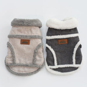 Alternative view of Dog Clothes Winter Pet Dog French Bulldog Jacket - Thick Warm Dog Coat