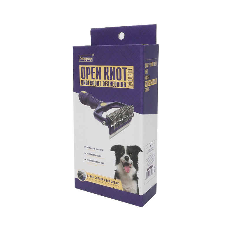 Pet Dog Cat Multi-Functional Knot Untying Comb - Beauty & Cleaning Hair Comb - Image 6