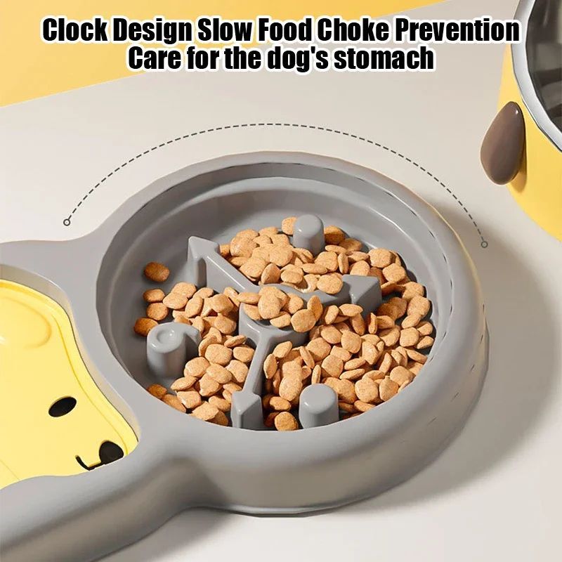 Pet Feeder Bowls & Water Bottle Set - 2-in-1 Feeding and Drinking Dispenser, 15-Degree Tilt Design - Image 7